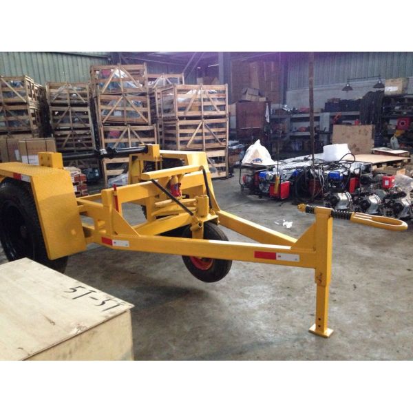 Cable Drum Trailer Underground Cable Installation Tools 2 Ton for Transport Cable