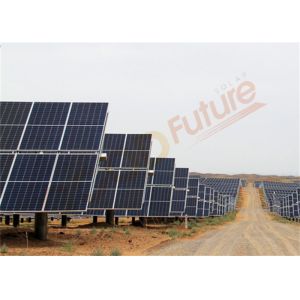 China 50m/S PV Tracking System 90 Modules Mechanical Solar Tracker factory