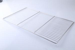 China OEM Food Service Metal Fabrication BBQ Serving Tray Stainless Steel 800*600 factory