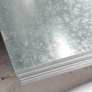 China Q355b 1 8 Galvanized Steel Plate Cold Rolled Thick Sheet Hot Dip 4.0mm T5 1250mm factory