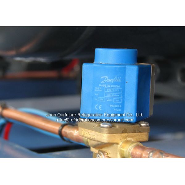 Apple Cold Room Compressor Unit Parallel Compressor Racks R22 35℃