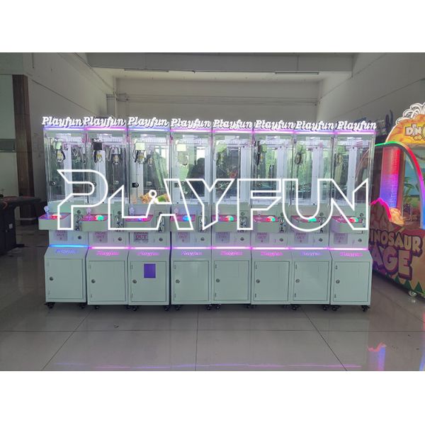 Playfun Platform Hot Coin Operated Claw Crane Machine Mini Claw Machine Claw Machine Plush Toys