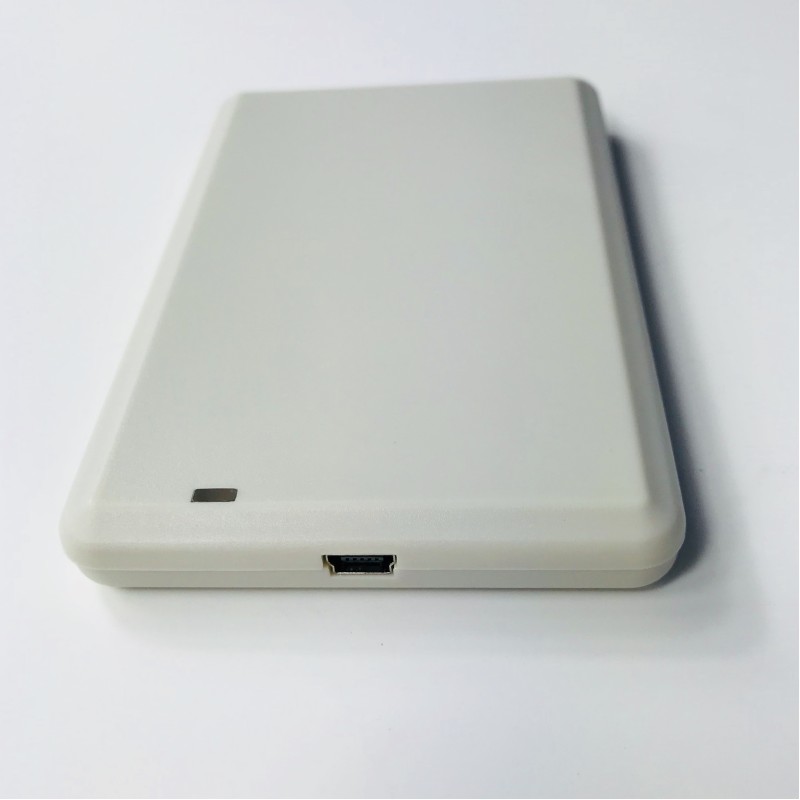 Mini Size Uhf Rfid Integrated Reader 180mm Reading Range Desktop Usb For Issuing Tags