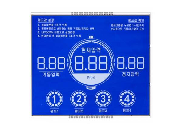 China Multi Function HTN Module Digital LCD Screen Panel / Transmissive LCD Display factory