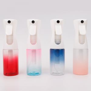 China Hairdressing Fine Mist Spray Bottle Plastic Ultra Misting Continuous 200ml 6.76oz Gradient factory