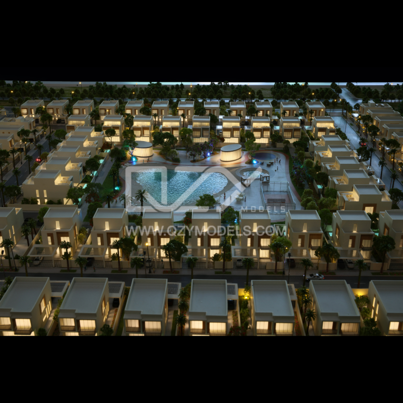 1:200 Scale Sanzan Residential Architectural Model