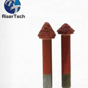 China 6-20mm Shank PCD Marble Granite Router Bit With 15°-120° Cutting Edge Angle factory