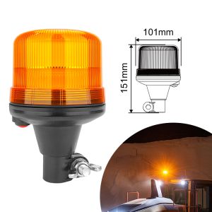 IP65 Powerful Leds Road Maintenance Engineering Vehicle Rotating Warning Light