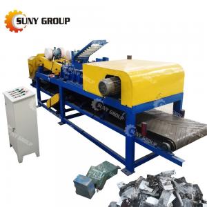 China 800 kg Weight Fully Automatic Lead Acid Battery Recycling Machine for Used Batteries factory
