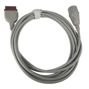 11 Pin Ibp Adapter Cable Edwards To Ge 700078-001 Invasive Blood Pressure
