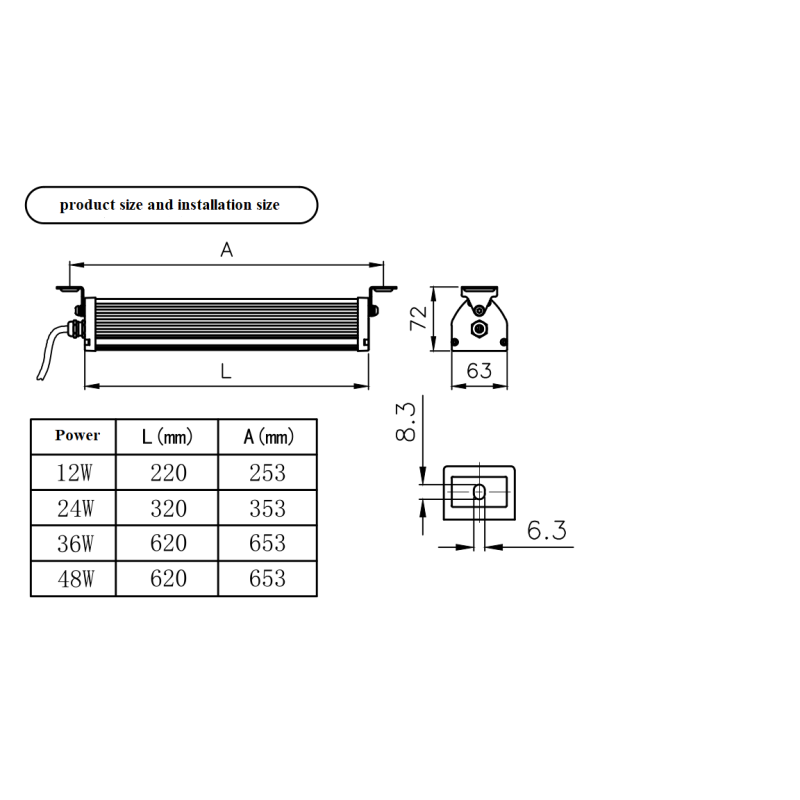 10inch 24W LED Indoor Ceiling Light