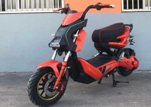 China DC Electric Motorcycle Scooter , Electric Powered Motorcycles 90/90-10 Rear Wheel on sale