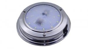 China 4'' Marine Boat Interior Light Stainless Steel LED Dome Light With Rocker Switch on sale