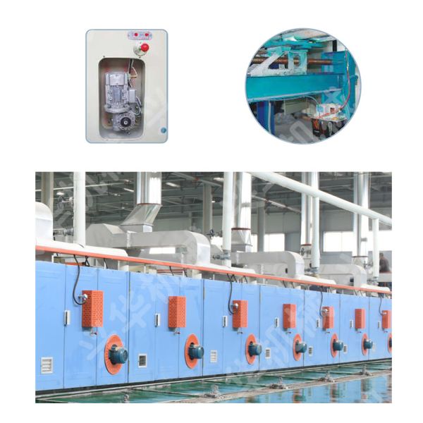 High Efficiency 420cm Textile Coating Machine Hot Air Circulation Drying Chamber
