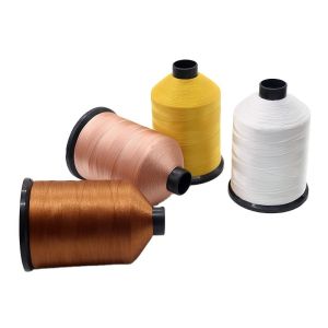 Pattern Dyed Tex35 Tex45 Tex70 High Strength Multi-color Bonded Nylon Thread for