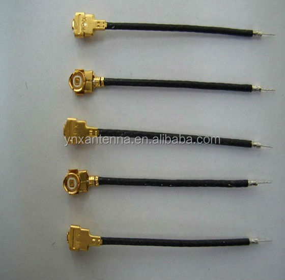 Insertion Loss 0.6DB RF Coaxial Cable Connector RG174 RG316 RG178 with RP-SMA Male to RP-SMA Female
