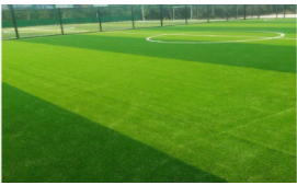 Green 35mm 4M Wide Synthetic Playground Turf