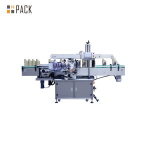 China Double Side Sticker Labeling Machine Square Bottle Bottle Label Applicator factory