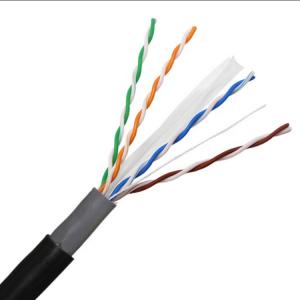 China 0.56mm Rj45 Cat6 LAN Cable , Underground Cat6 Cable Outdoor Waterproof on sale