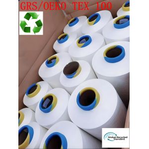 China Lightweight Durable High Tenacity Polyester Yarn Recycled Polyester Yarn factory