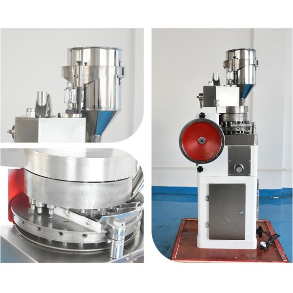 Dishwasher Candy Milk Pill Maker Machine Automatic Press Machine