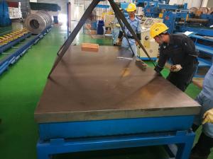 China 3 Grade Hollow Cast Iron Inspection Surface Plate Sand Casting factory