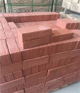 China Red Solid Clay Brick With Antique Brick Face For House Building Wall Construction 210 x 100 x 65 mm factory