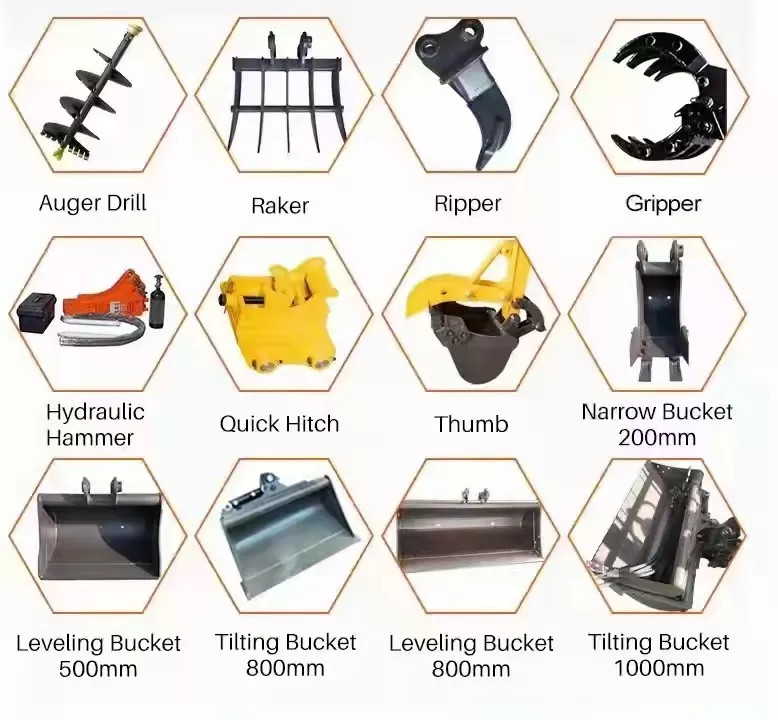 Electric Engine Small Digger Road Construction Lithium Crawler Mini Excavator With Cab