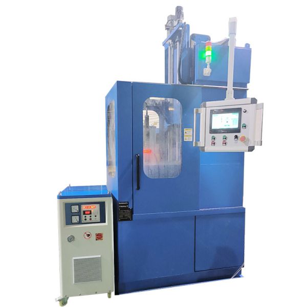 PLC-controlled Vertical Shaft Quenching Machine And 100KW Induction Heating Equipment.