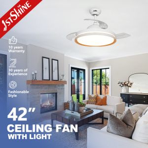 Buy cheap DC Motor 230V 42 Inch Ceiling Fan Light 5 Speeds Remote Control from wholesalers