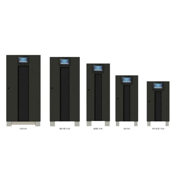 SmartOnline 3-Phase 24kW Double-Conversion Tower UPS Extended Run For Industrial UPS
