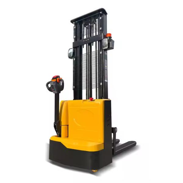 Battery Operated Fully Electric Pallet Stacker With 0.75 Ton Capacity