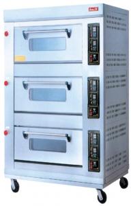China Energy-Saving Electric Baking Ovens With 3 Layer 9 Trays For Catering Industry factory