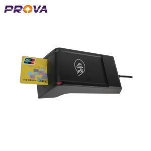 China Contact & Contactless Smart Card Reader Writer For 53.92mm IC RFID Card factory
