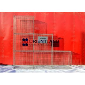 Buy cheap Anti Corrosion Welded Gabion Baskets Good Resistance To Natural Forces from wholesalers