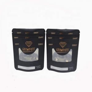 China Doypack Flat Bottom Pouch 3.5g Stand Up Pouches For Food Packaging on sale