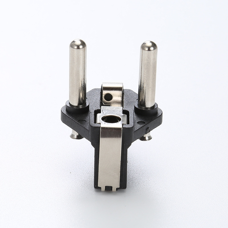 16A 4.8mm Hollow Pin VDE EU Plug Insert Schuko