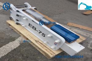 China Durable Hydraulic Breaker Hammer Chisel 75mm SB43 1/2" Hose Diameter EB75 factory
