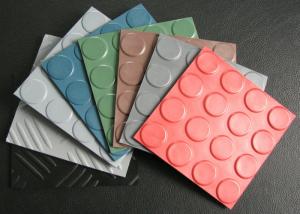 China Waterproof Industrial Rubber Sheet For Mat , Anti - slip Rubber Flooring Sheet factory