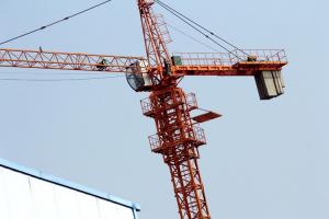 China QTZ63 Top Kit Construction Tower Crane , building site cranes ISO CE Cetificate factory