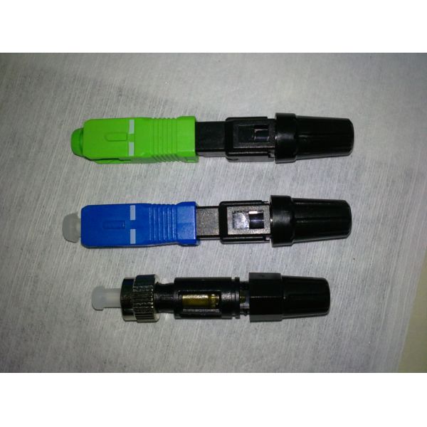 FTTH field assembly quick conector SC UPC 60mm Clamshell Type fiber optical fast connector