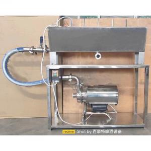 China Craft Beer Brewery Portable Glass Bottle Cleaning Machine for Cold Water Cleaning Process factory