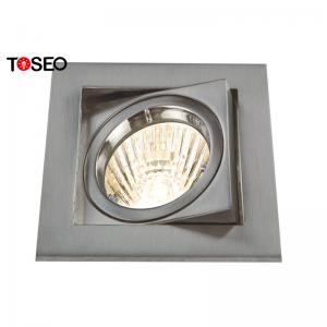 China Red Brass Square Recessed Ceiling Light For Corrido RoHS Certified on sale
