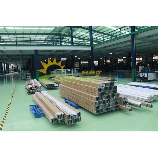 Al6005 - T5 Flat Roof Solar Panel Mounting Kit 1.2m~5.0m