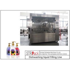 Liquid Soap Bottle Filling Line Automatic Shampoo Filling Machine Stable