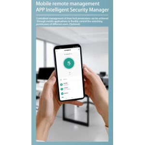 Glomarket Apartment Room Lock Fingerprint Smart Door Lock Ble Password Keyless