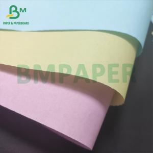 China Multi-Colored Carbonless Paper High Smooth Self Contained NCR Receipt Paper factory