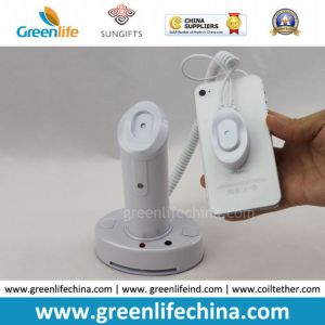Newest Design White Mobile Security Display Stand W/Charging Alarm