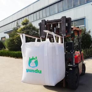 China Anti-UV Waterproof FIBC PP Woven Big Bag For Packing Powder Boric Acid factory