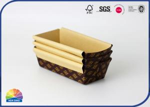 China 4c Print Cardboard Pallet Box Baking Pans Disposable Bread Pan on sale